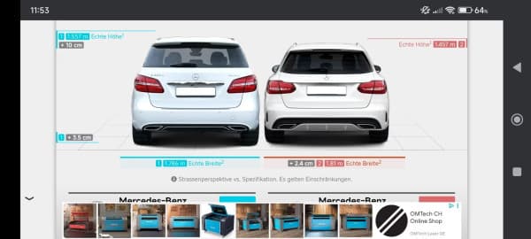 Mercedes-Benz B 180 Autotronic - AMG-LINE Night-Packet